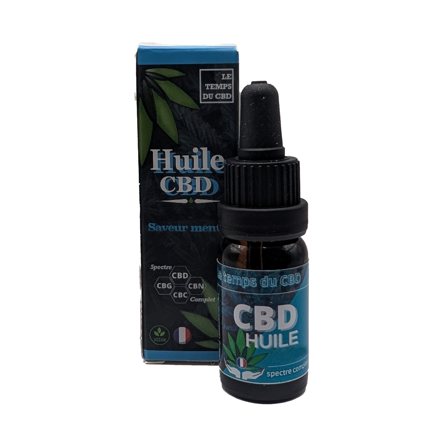 Huile Menthe - Le temps du CBD