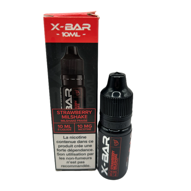 Fraise milkshake - XBAR - 10mg