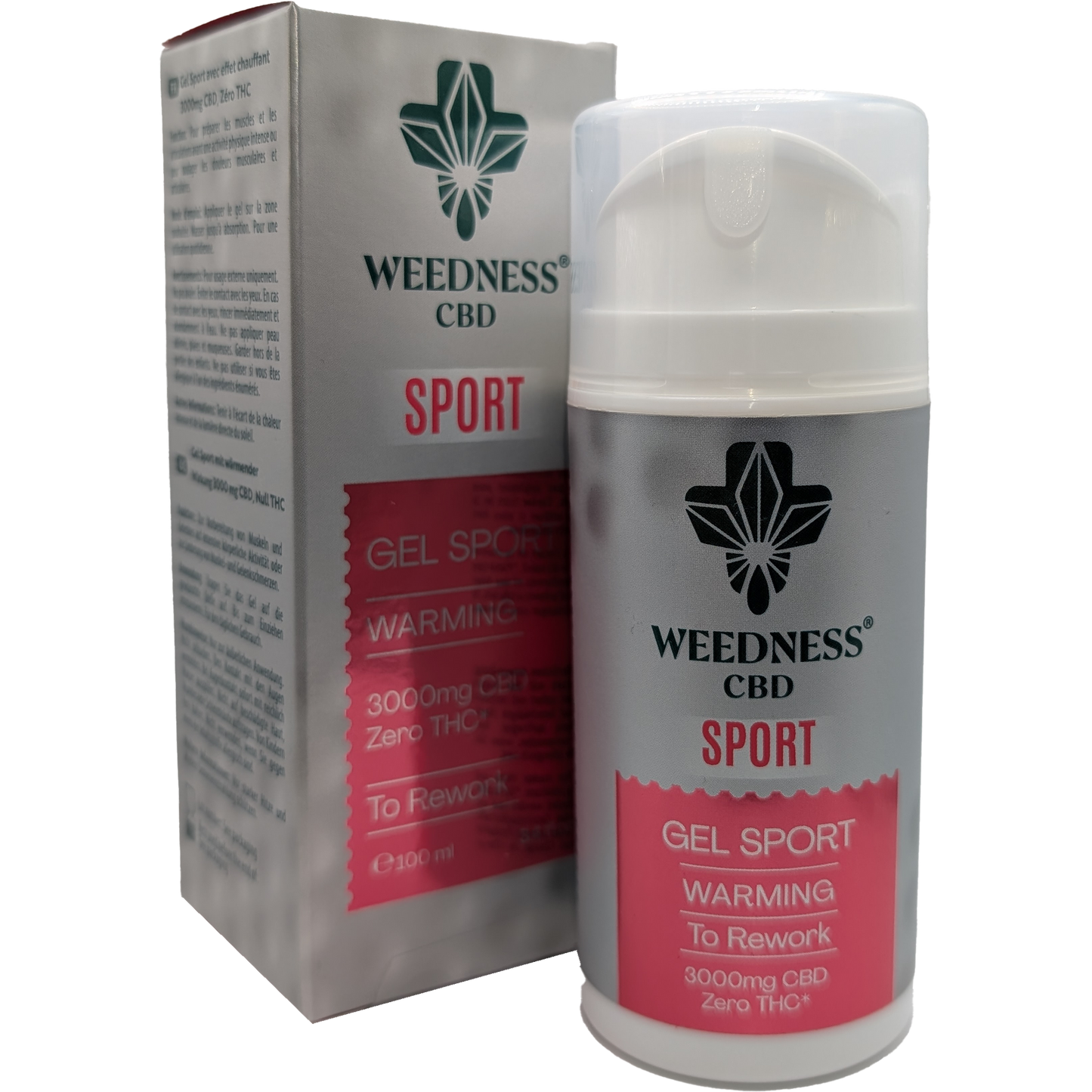 Gel Sportif effet chauffant - Weedness