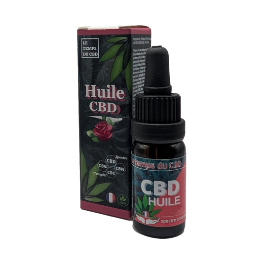 Huile Cassis Framboise - Le temps du CBD