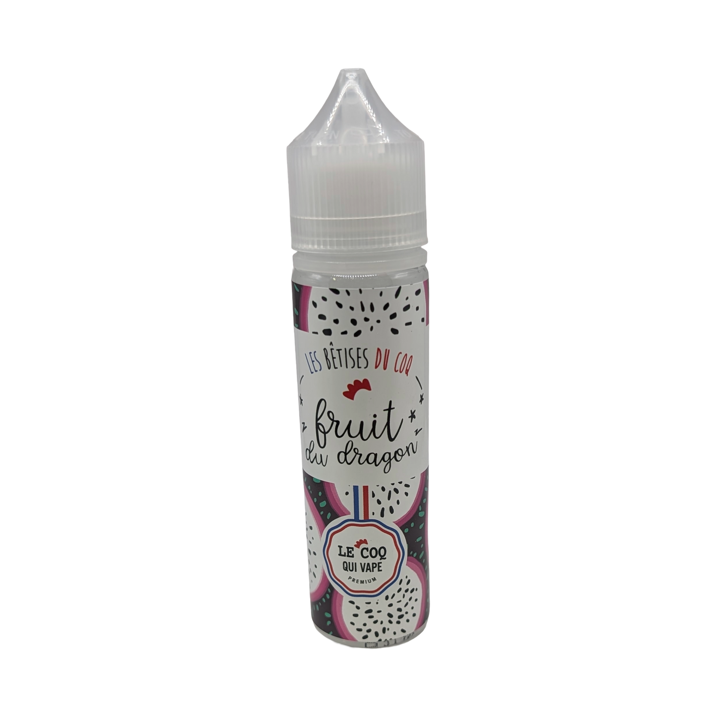 Les betises du coq – Fruit du dragon – Le coq qui vape