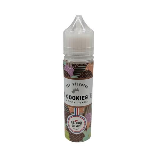 Coq gourmand – Cookies, Fèves tonka  – Le coq qui vape