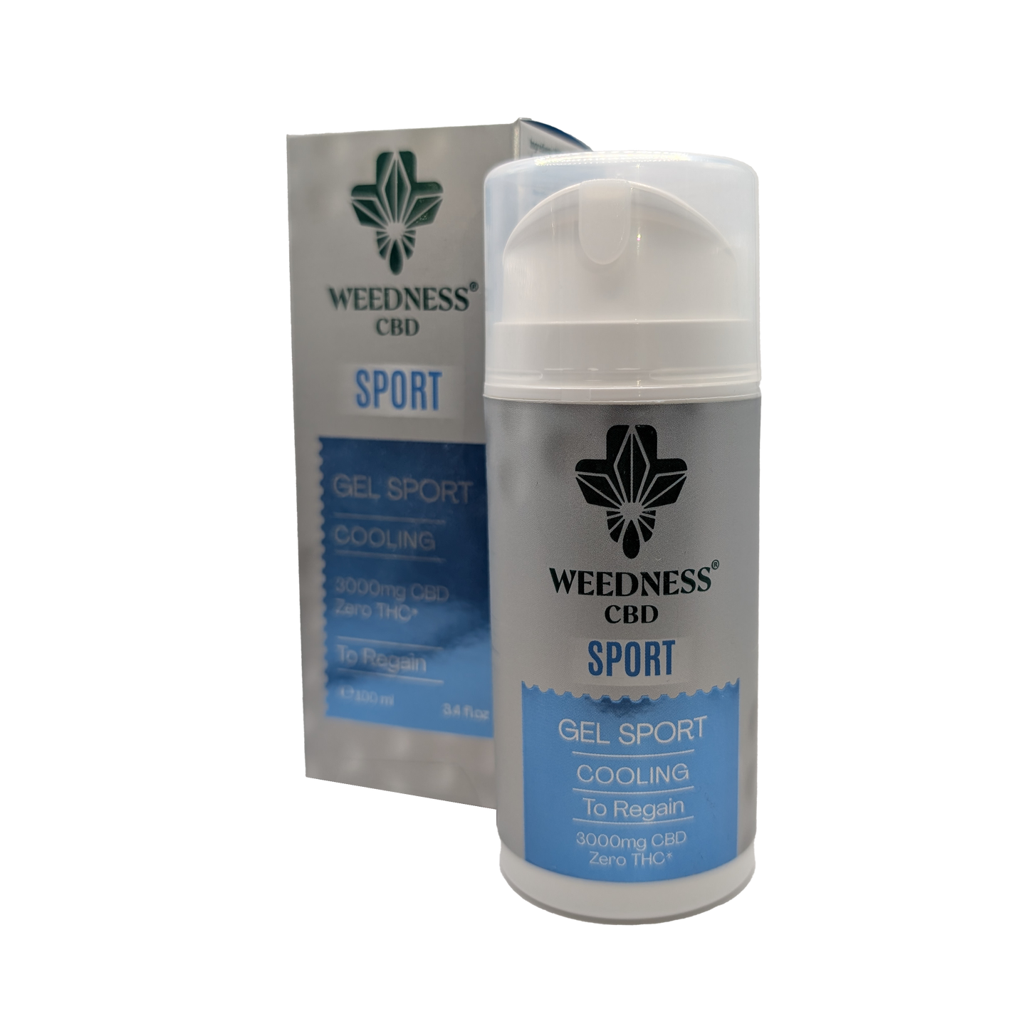 Gel Sportif effet froid - Weedness